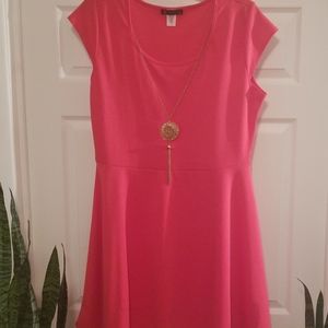 Pink Myth Midi Dress